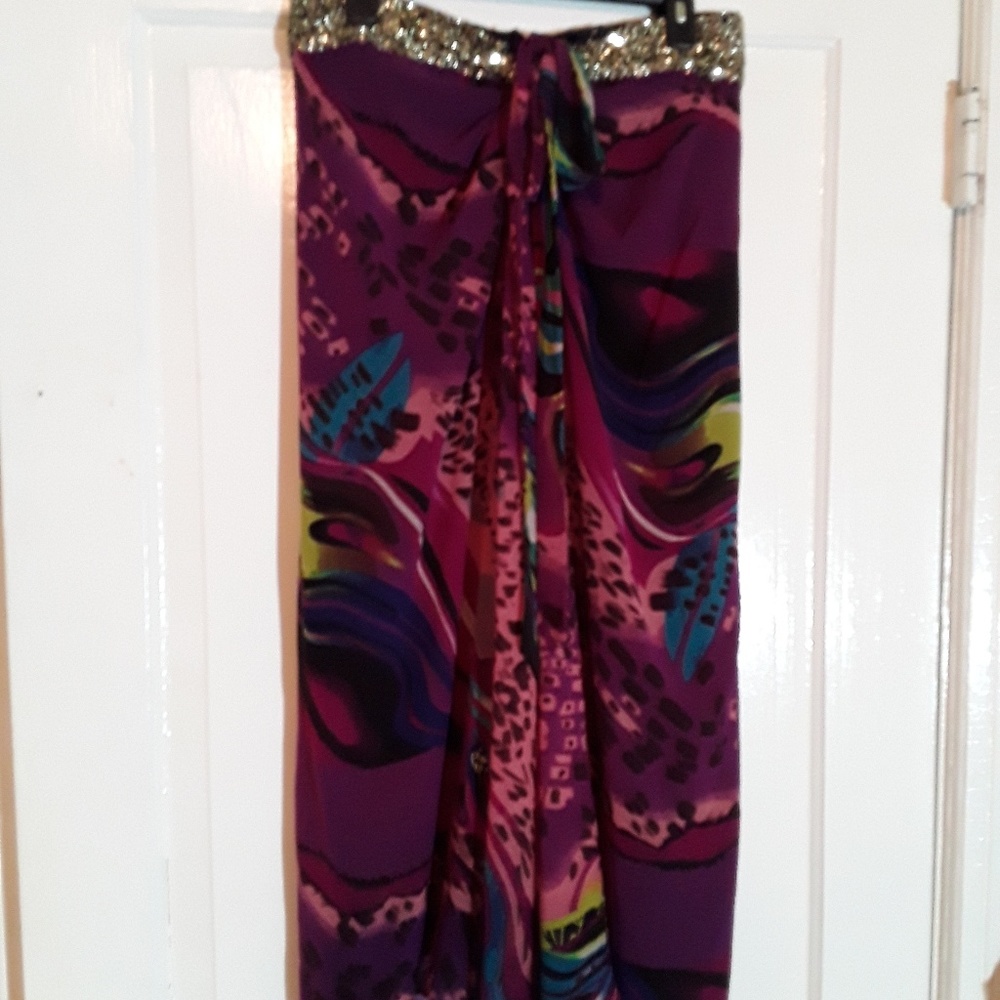 Colorful Long Skirt by Authentic Icon, NWT
